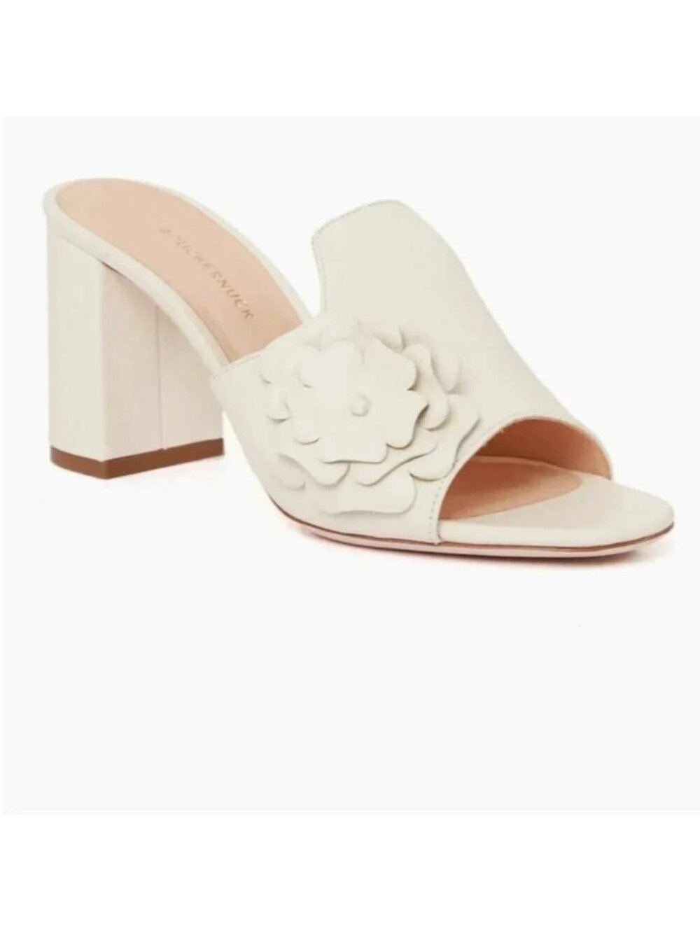 Tuckernuck Ivory Mia Mules in Ivory 10 New with box Womens Slides Heels Sandals